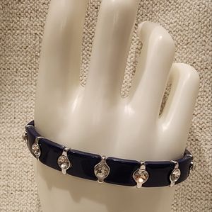 NWT Lia Sophia Cobalt Stretch Bracelet